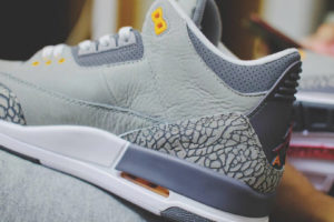 cool grey 3s on feet 2021