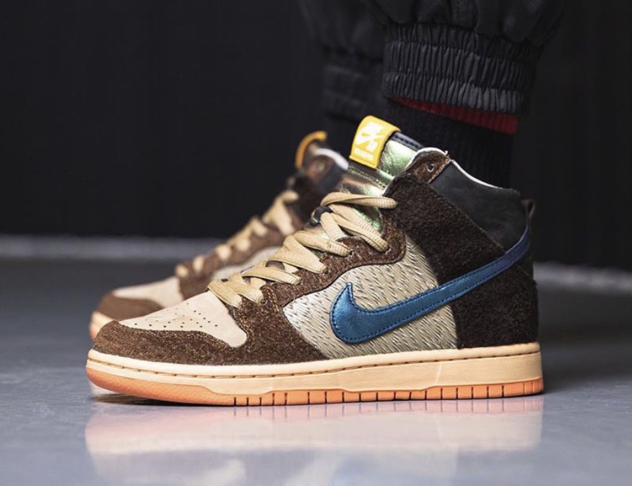 Concepts Nike SB Dunk High Duck On-Feet Release Date