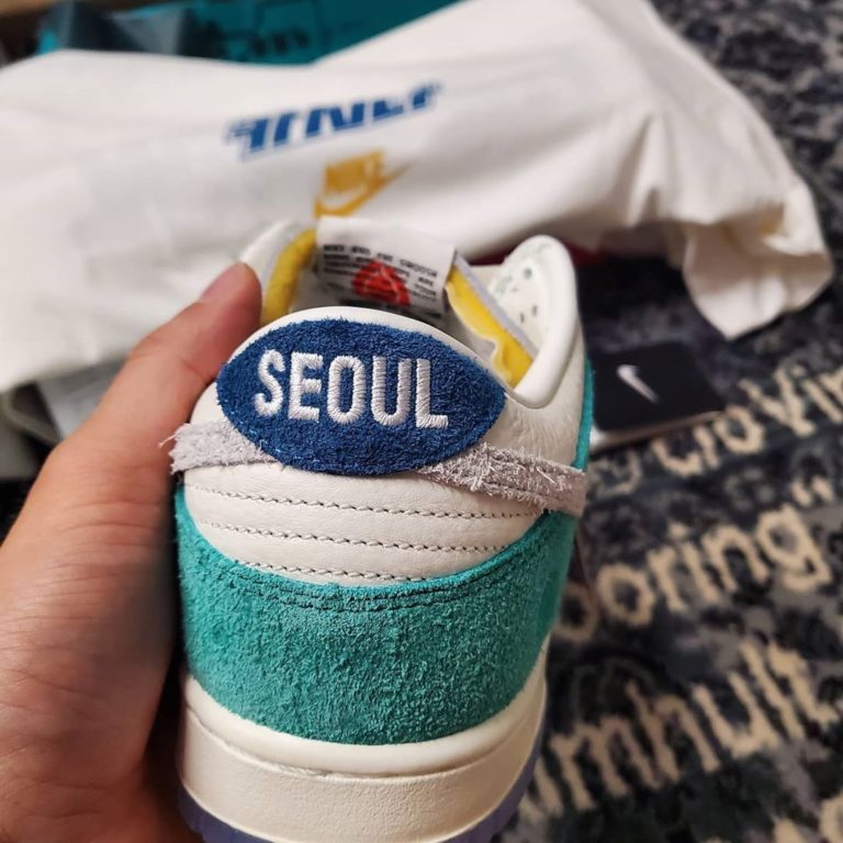 kasina x nike dunk low