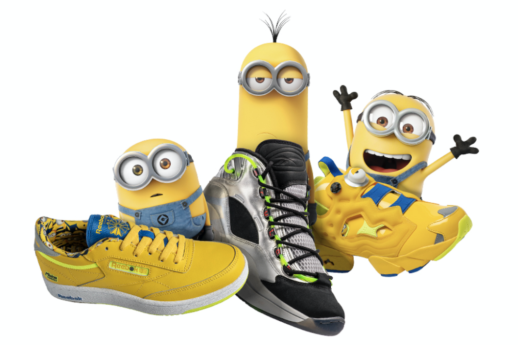 Minions Printed reebok Rise of Gru Collection