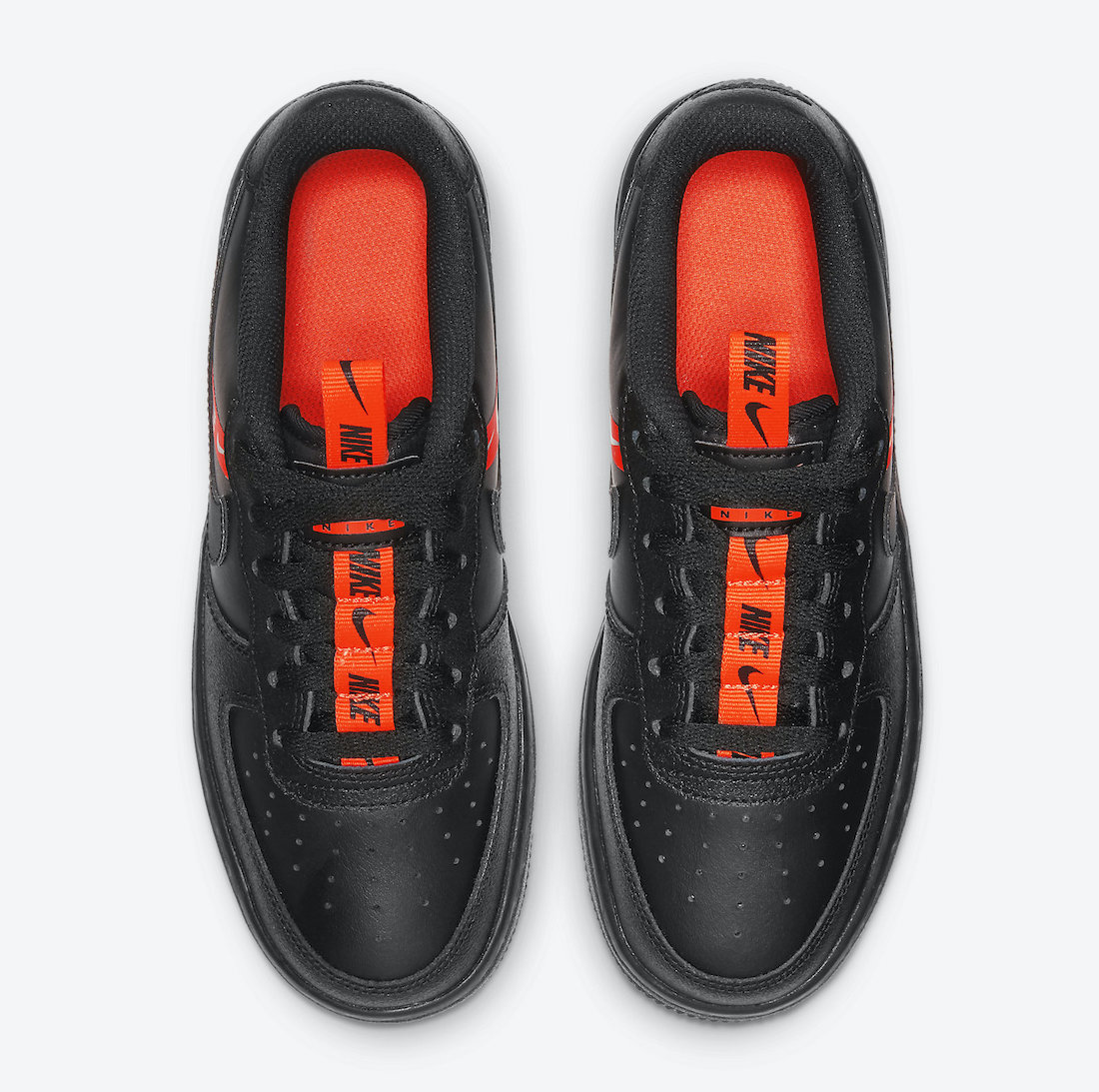 Nike Air Force 1 Black Orange CT4683-001 Release Date