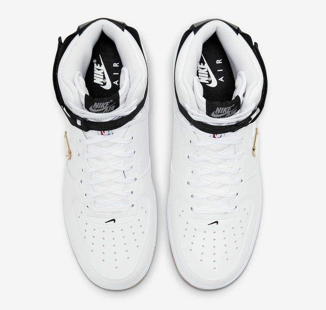Nike Air Force 1 High NBA Pack CT2306-100 Release Date