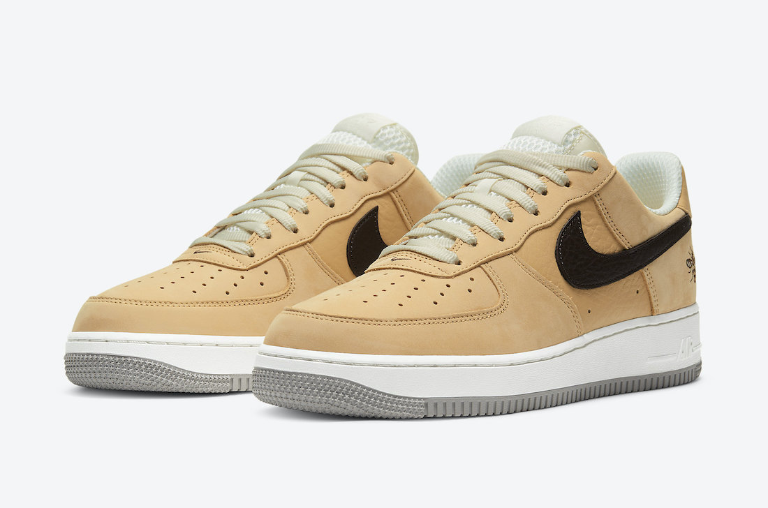 Nike Air Force 1 Manchester Bee DC1939-200 Release Date - SBD