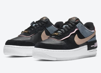 Nike Air Force 1 Shadow Black Light Arctic Pink CU5315 001 Release Date 1 324x235