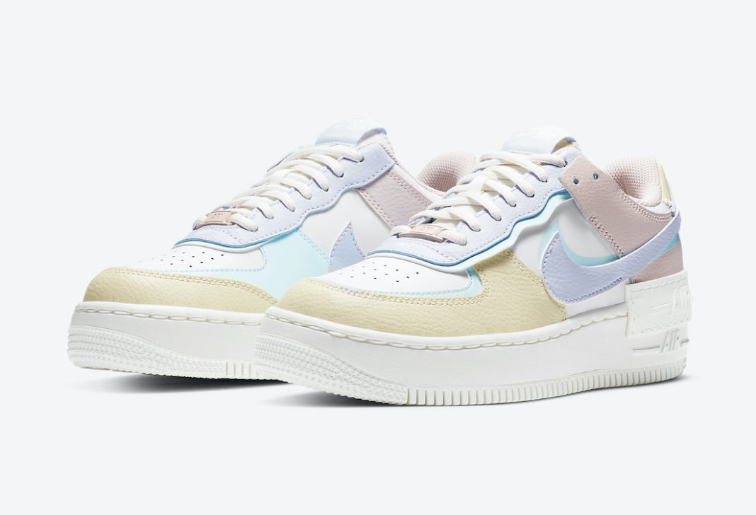 air force 1 shadow pastel blue