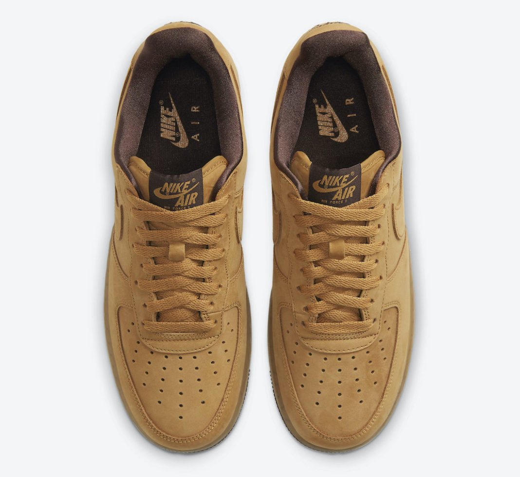 Nike Air Force 1 Wheat Mocha DC7504-700 Release Date - SBD