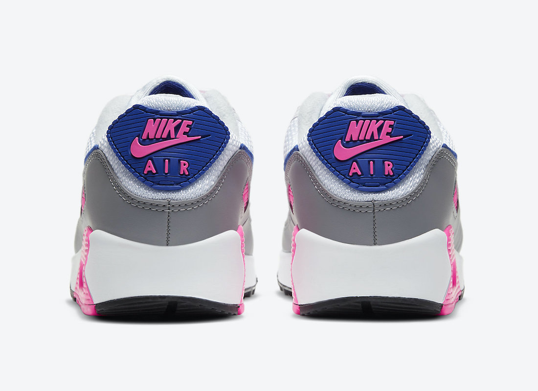 Nike Air Max 90 WMNS Concord Pink Blast CT1887-100 Release Date