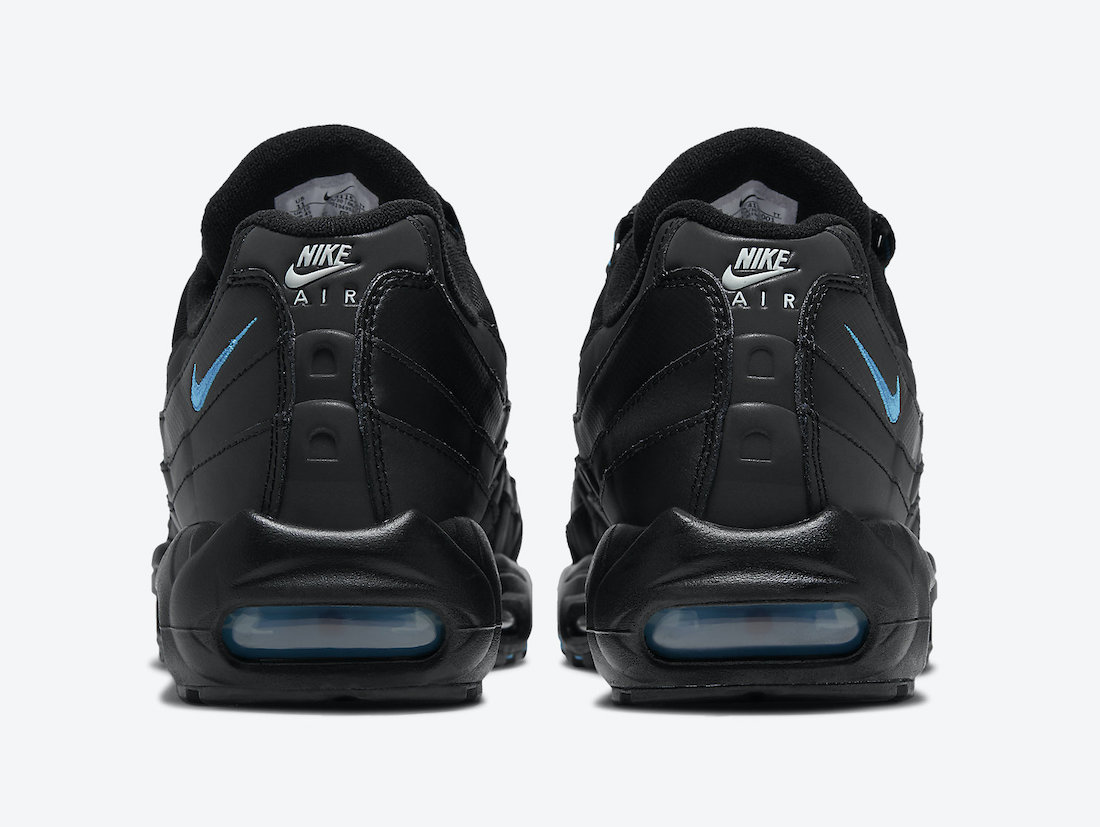 Nike Air Max 95 Black Laser Blue DC4115-001 Release Date