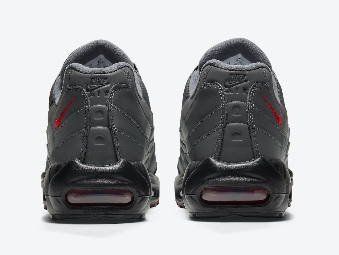 Nike Air Max 95 Grey Red DC4115-002 Release Date