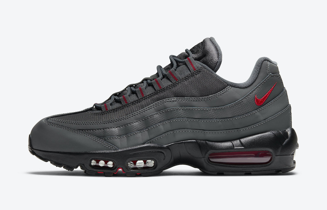 Nike Air Max 95 Grey Red DC4115-002 Release Date