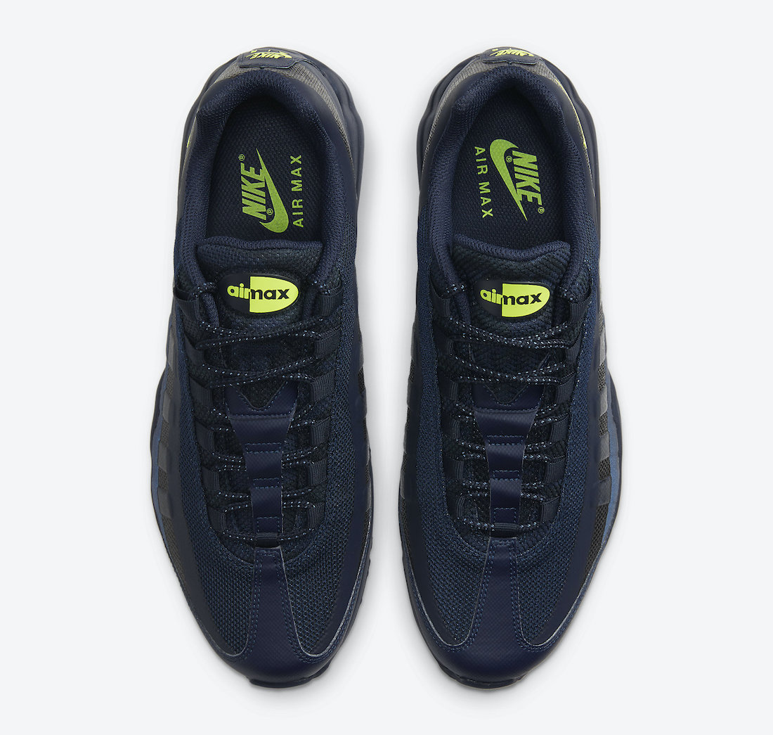 Nike Air Max 95 Ultra Navy Volt DC1934-400 Release Date - SBD