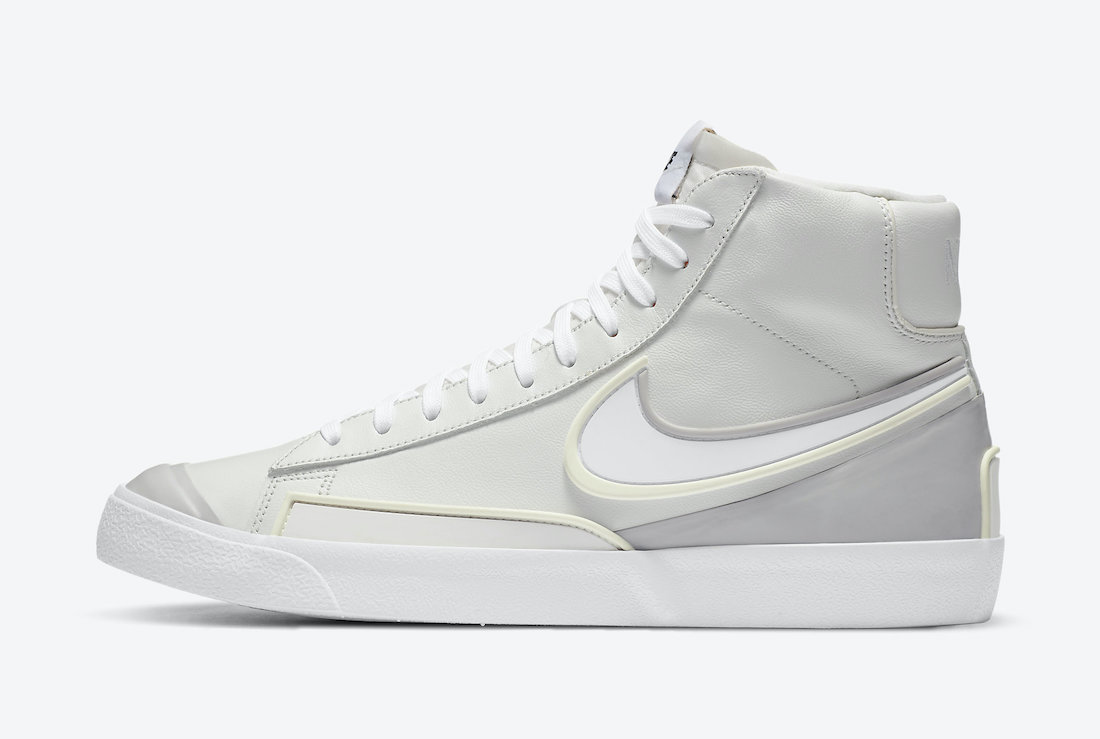 Nike Blazer Mid 77 Infinite White Sail Vast Grey DA7233-101 Release Date