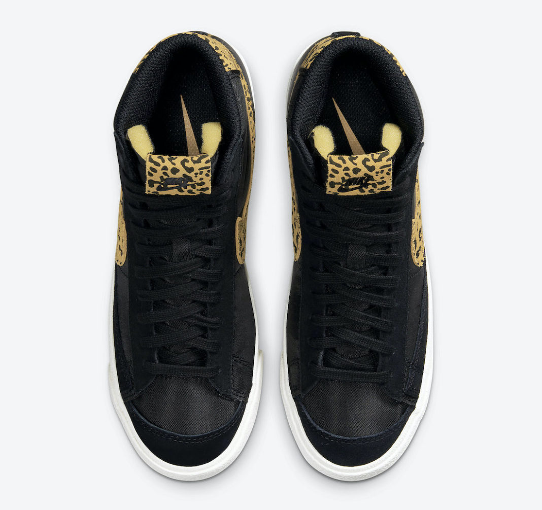 nike blazer leopard print junior