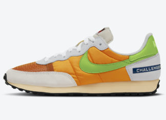 Nike Challenger OG Arriving in Kumquat and Green Nebula Nike Challenger OG Label Maker DC5214-886 Release Date
