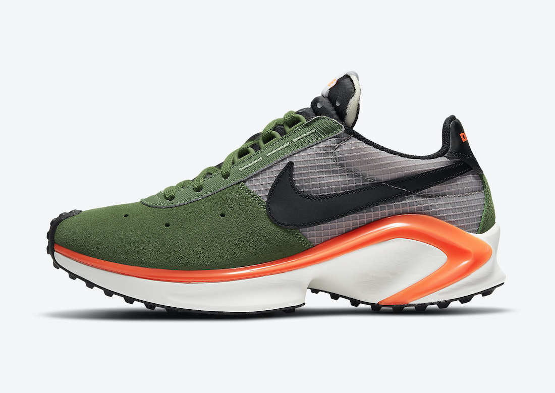 Nike DMSX Waffle Forest Green Orange CQ0205-300 Release Date