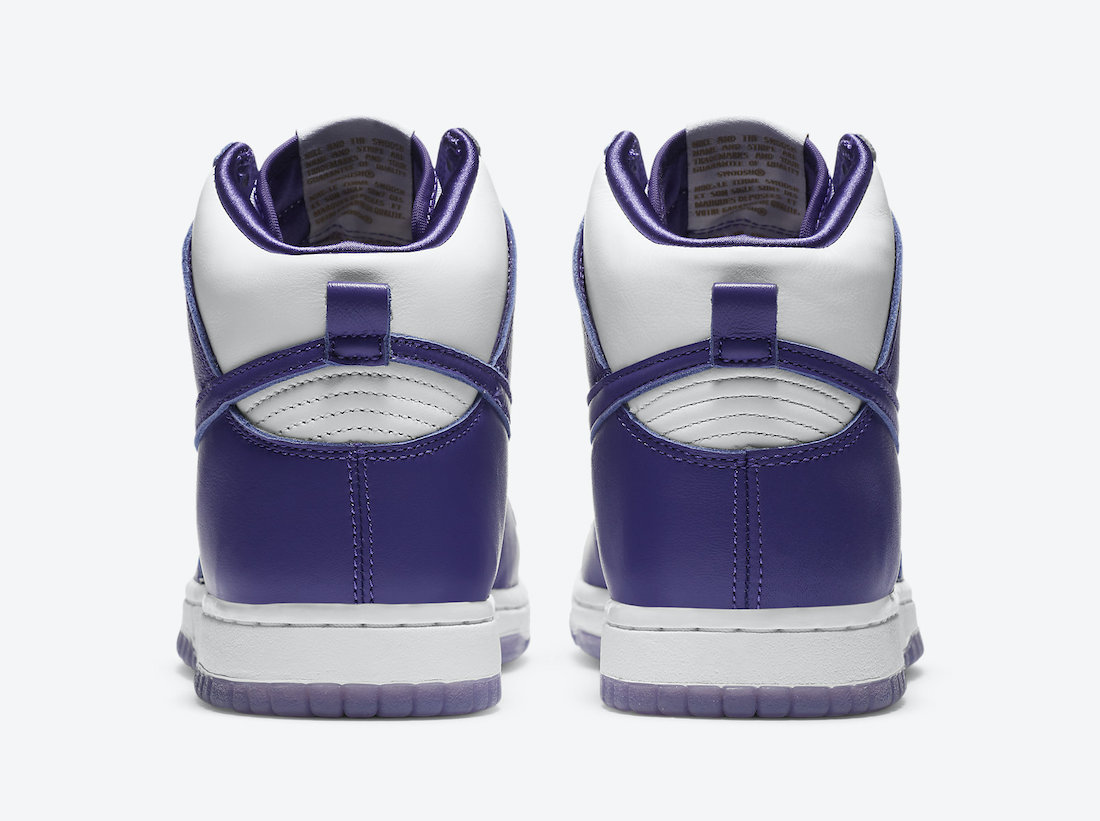 Nike Dunk High Varsity Purple DC5382-100 Release Date Price