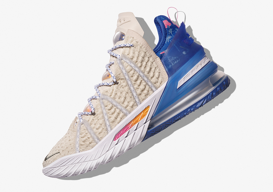 Nike LeBron 18 Los Angeles by Day Release Date