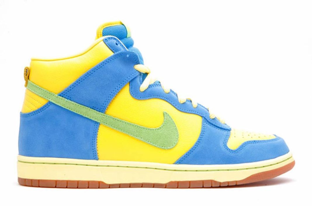 Nike SB Dunk High Marge Simpson 305050-731 2008 Release Date - SBD