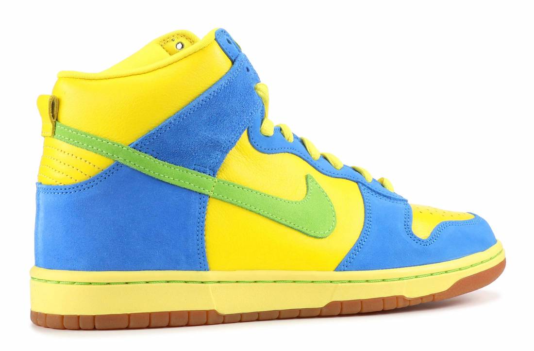 Nike SB Dunk High Marge Simpson 305050-731 2008 Release Date