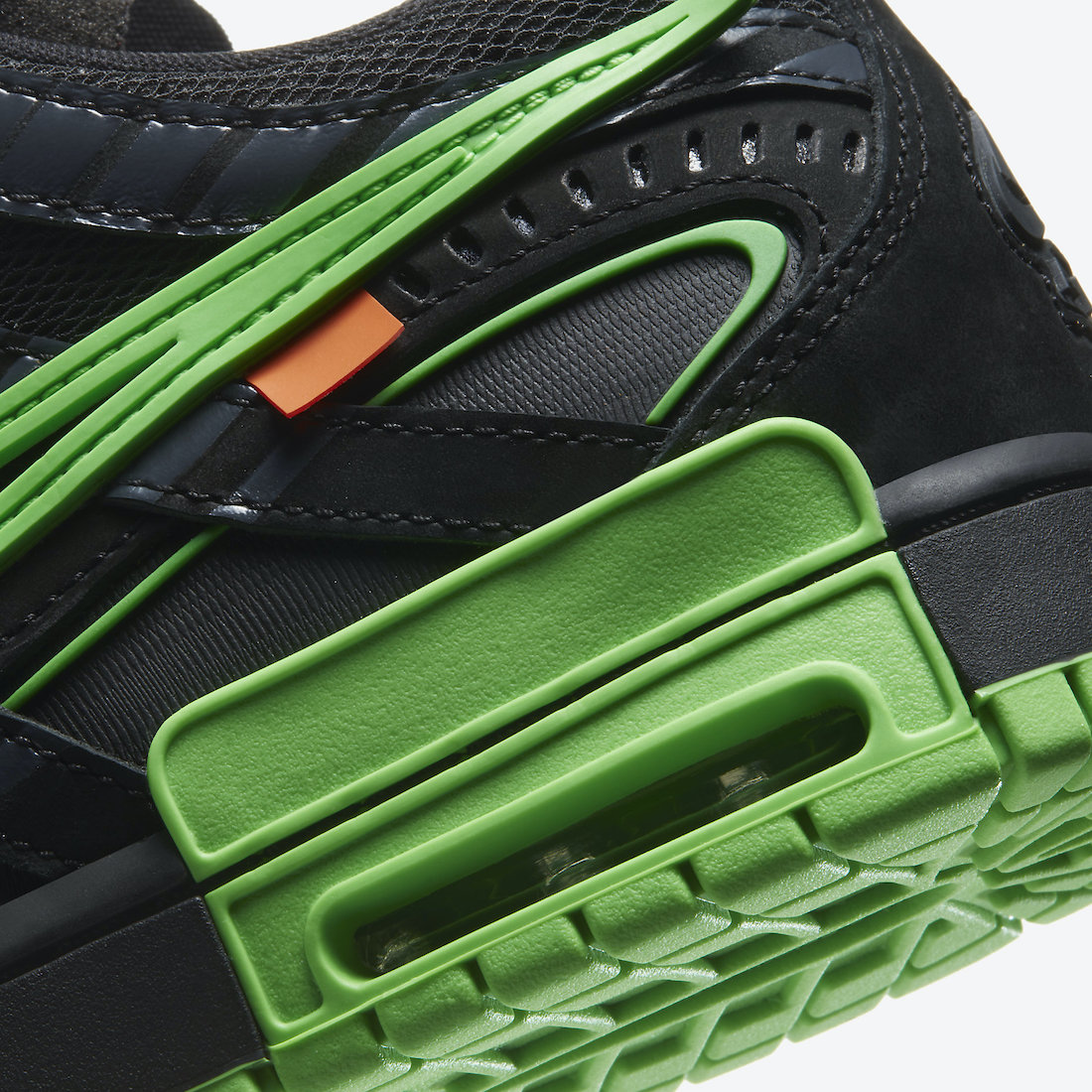 Off-White Nike Air Rubber Dunk Green Strike CU6015-001 Release Date