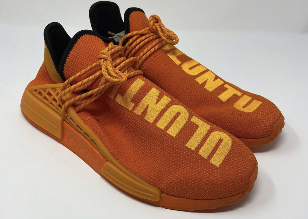 Pharrell kith adidas drop pants size Orange GY0095 Release Date - SBD