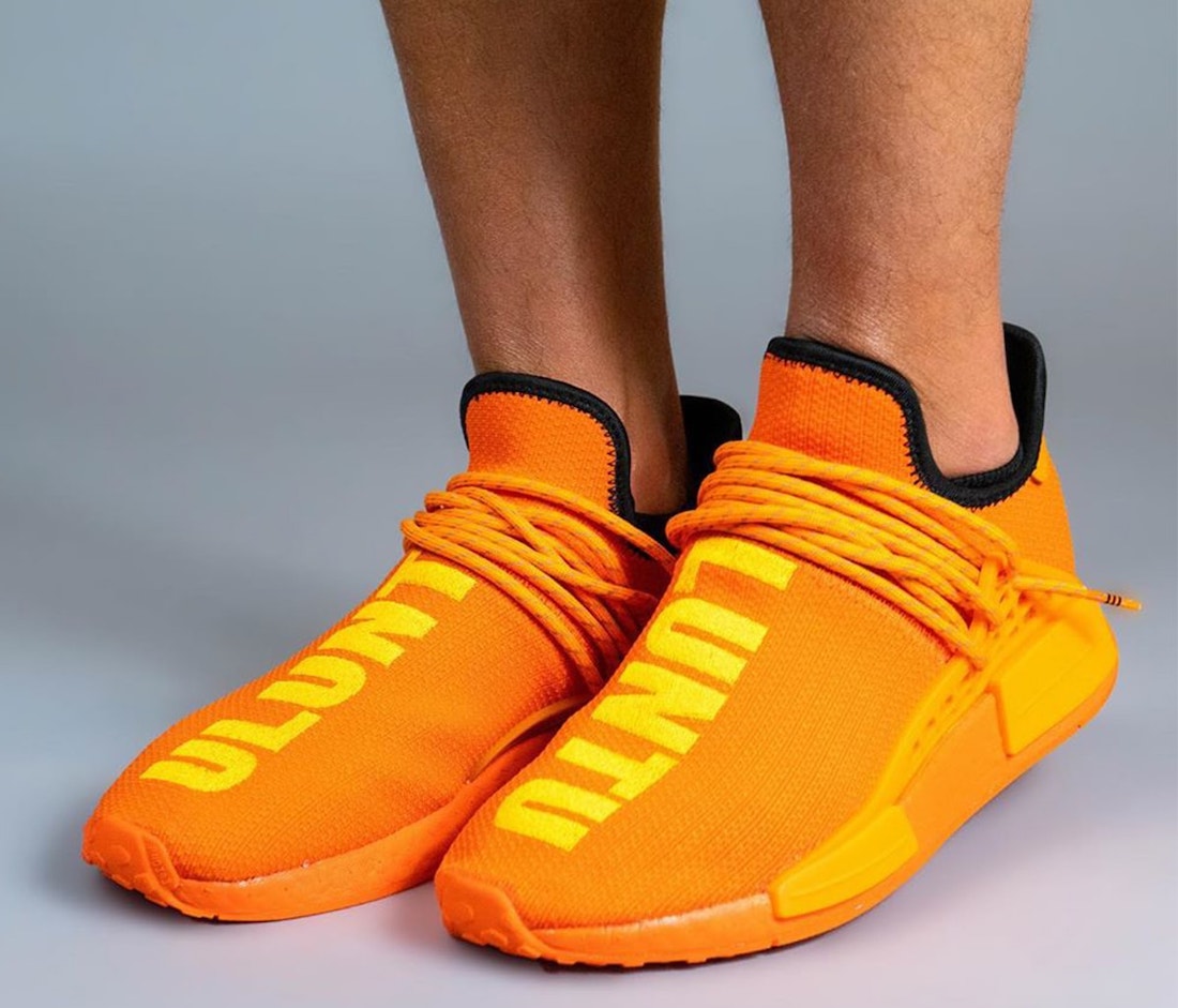 Pharrell adidas trainingshose herren pants sale boys shoes Orange GY0095 Release Date