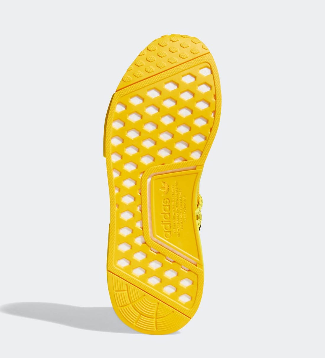 Pharrell adidas NMD Hu Yellow GY0091 Release Date