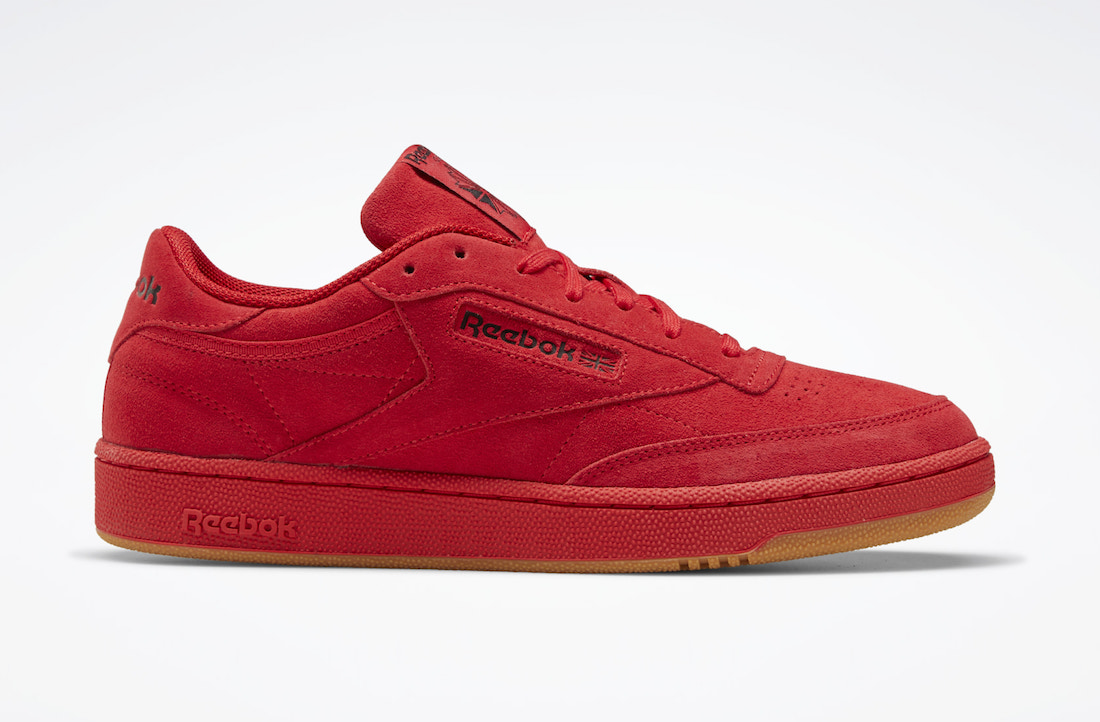 Reebok Club C 85 Red Suede FW6629 Release Date