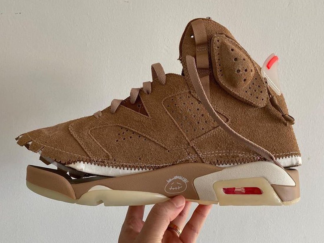 Nike Air Jordan 6 Travis Scott British Khaki