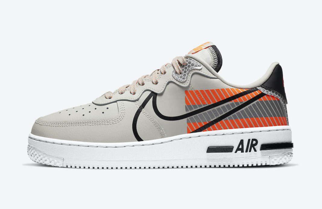 3M Nike Air Force 1 React CT3316-002 Release Date