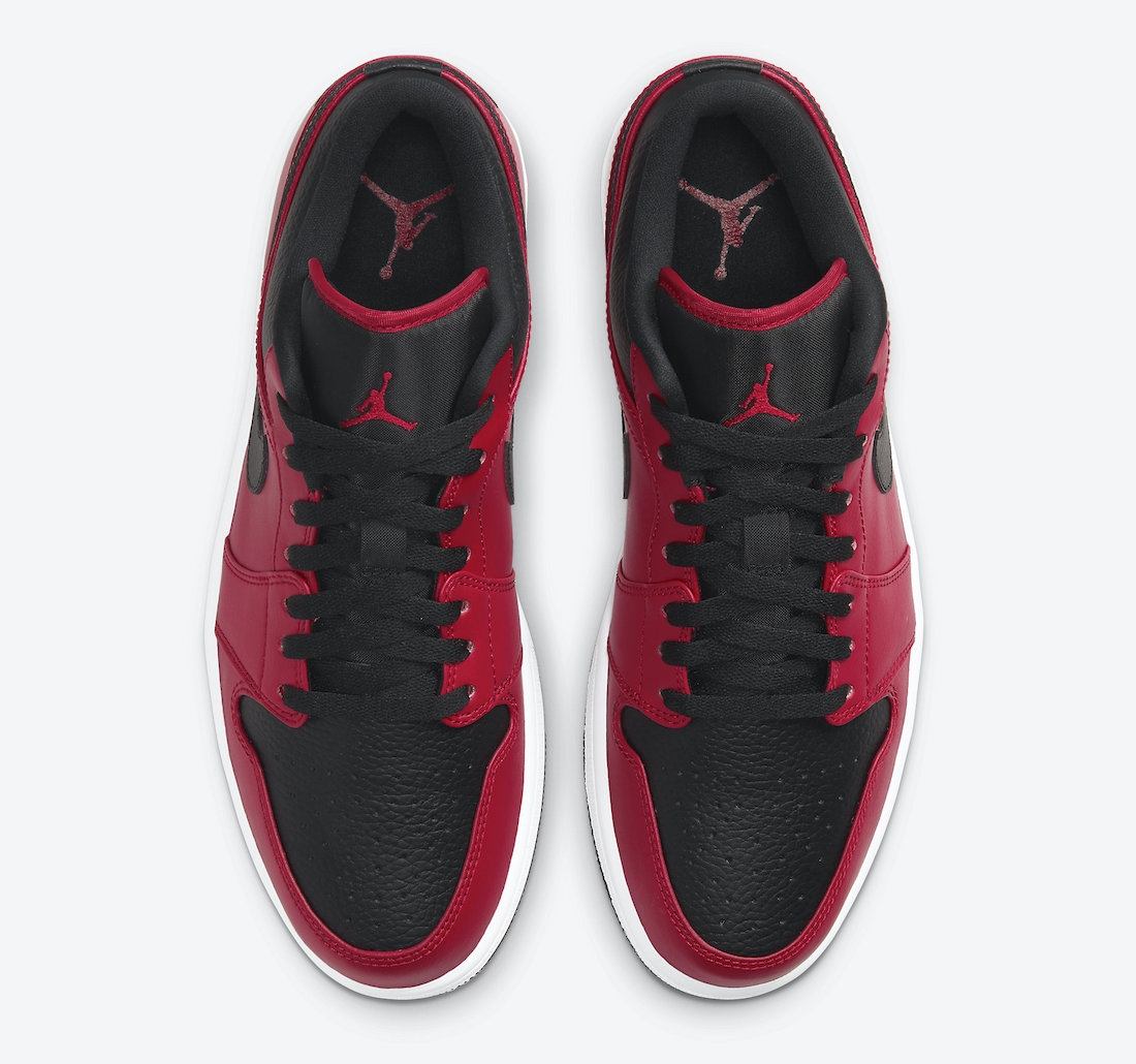 Air Jordan 1 Low Gym Red 553558-605 Release Date
