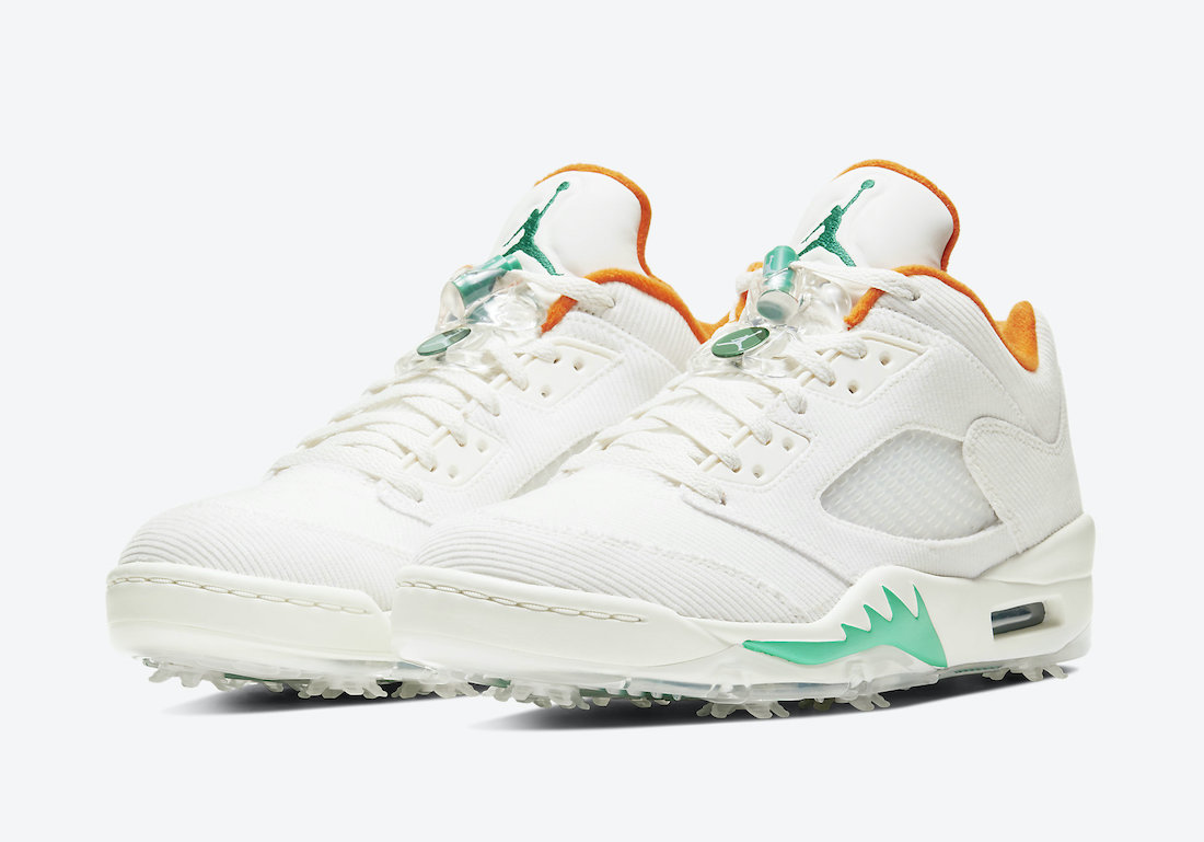 Air Jordan 5 Low Golf Lucky and Good CW4204-100 Release Date - SBD