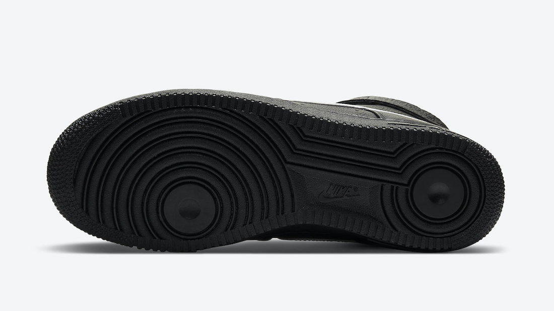 Alyx Nike Air Force 1 High Black White CQ4018-002 Release Date