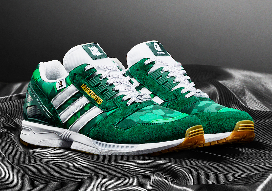 BAPE Undefeated adidas ZX 8000 FY8851 Release Date Price