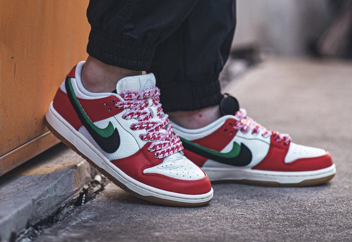 Frame Skate Nike SB Dunk Low CT2550-600 Release Date On-Feet