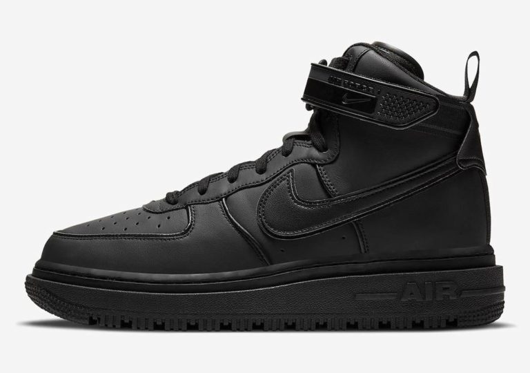 air force 1 black boot