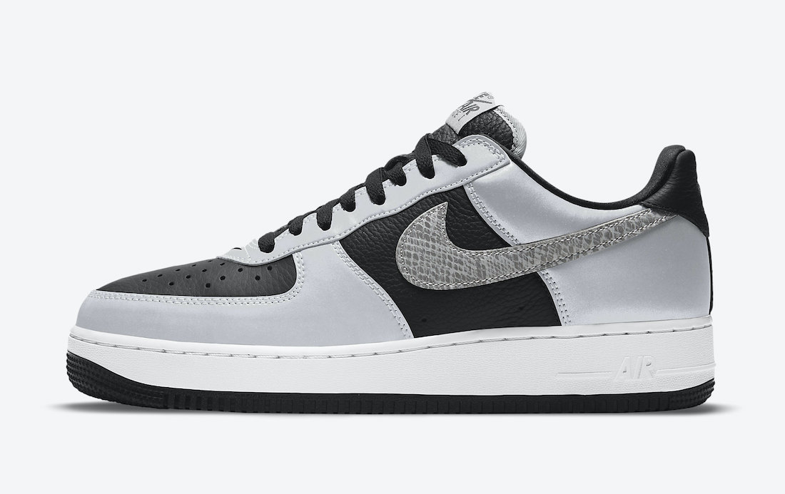 Nike Air Force 1 Low 3M Reflective Snake DJ6033-001 2021 Release Date