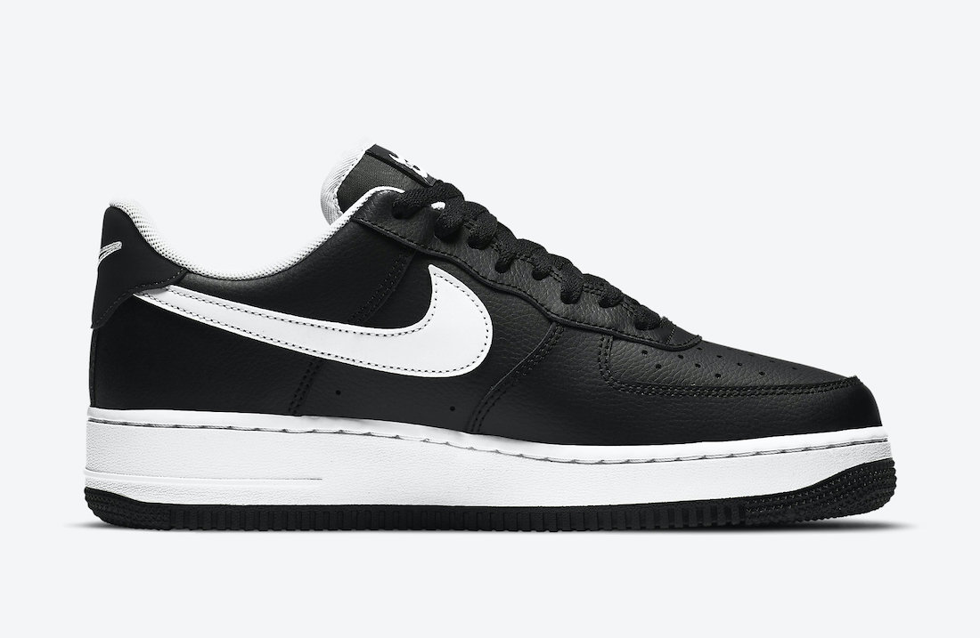 Nike Air Force 1 Low Black White CT2300-001 Release Date - SBD