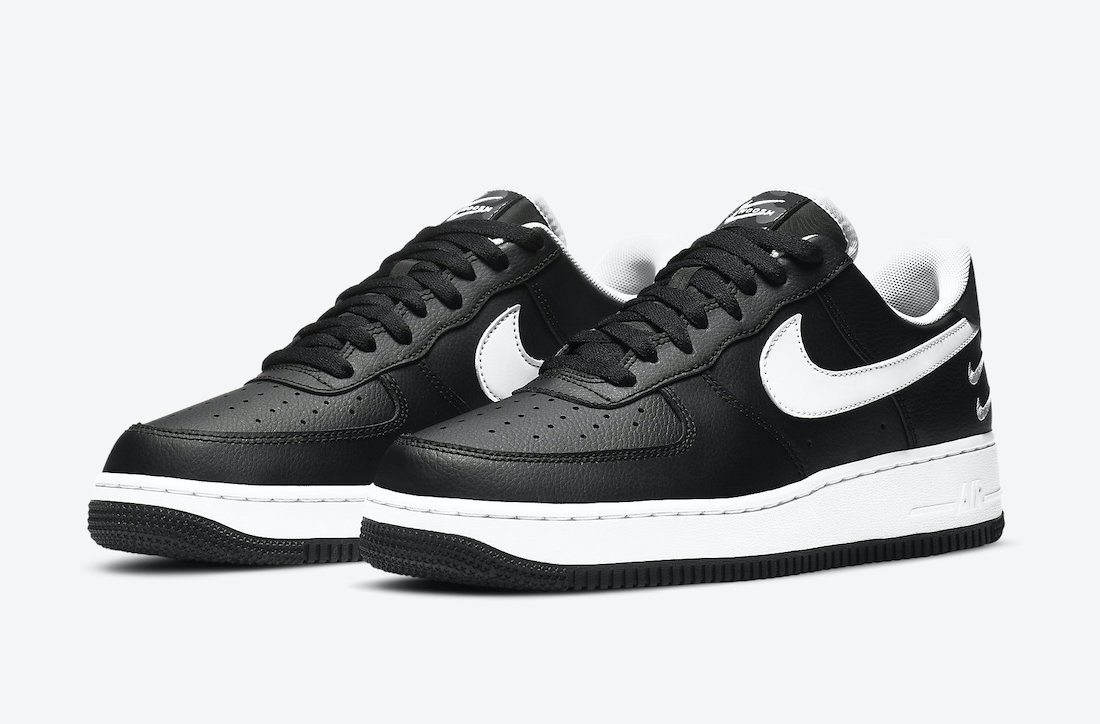 Nike Air Force 1 Low Black White CT2300-001 Release Date - SBD