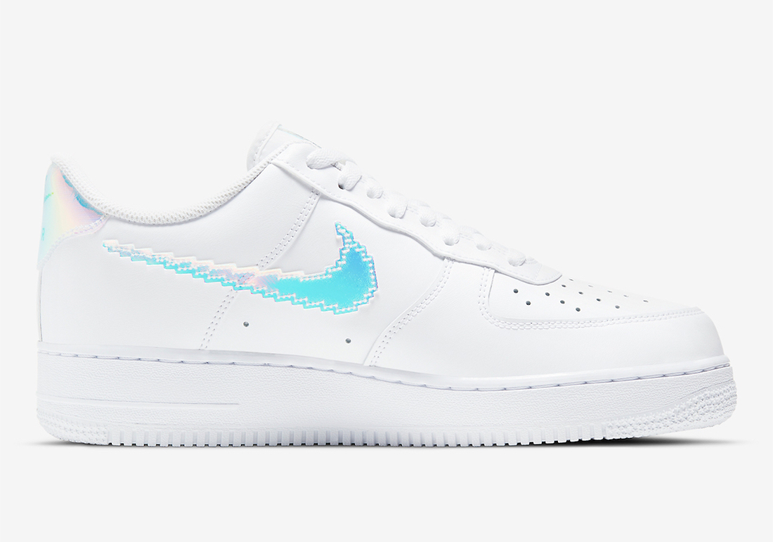 Nike Air Force 1 Low Pixel Iridescent CV1699-100 Release Date