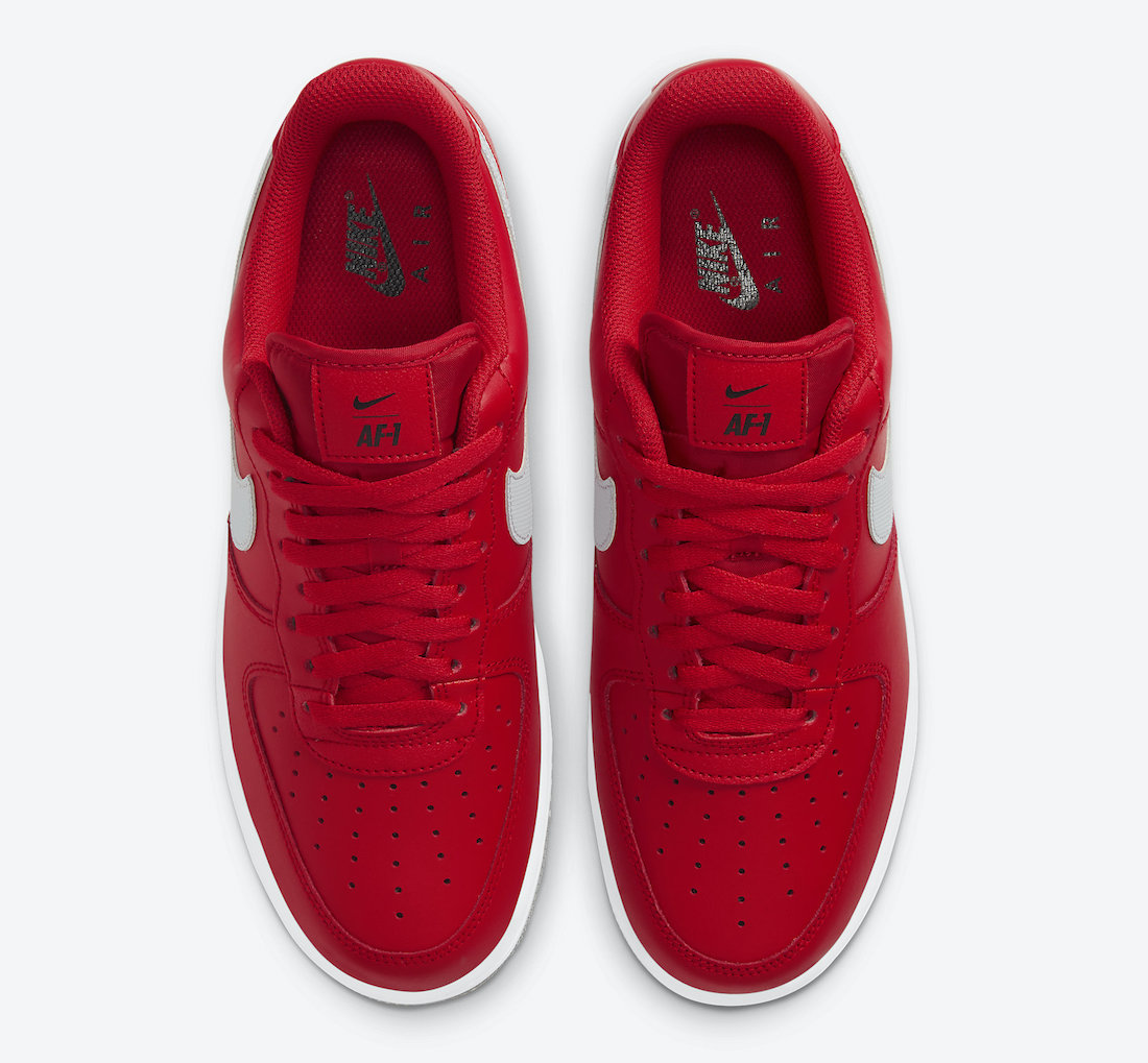 Nike Air Force 1 Low Red Grey DD7113-600 Release Date
