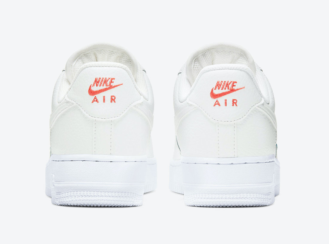 Nike Air Force 1 Low Summit White Solar Red CT1989-101 Release Date
