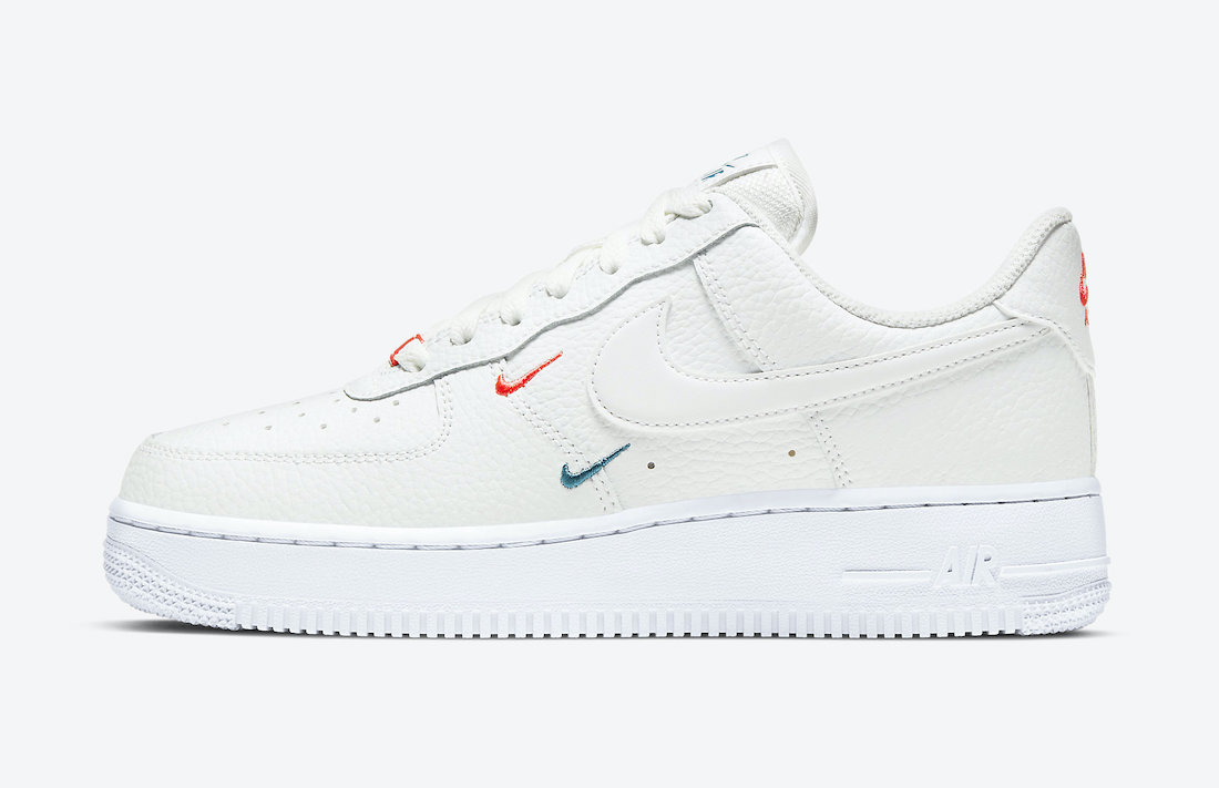 Nike Air Force 1 Low Summit White Solar Red CT1989-101 Release Date