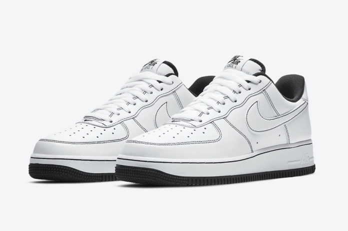 Nike Air Force 1 Low White Black CV1724-104 Release Date - SBD