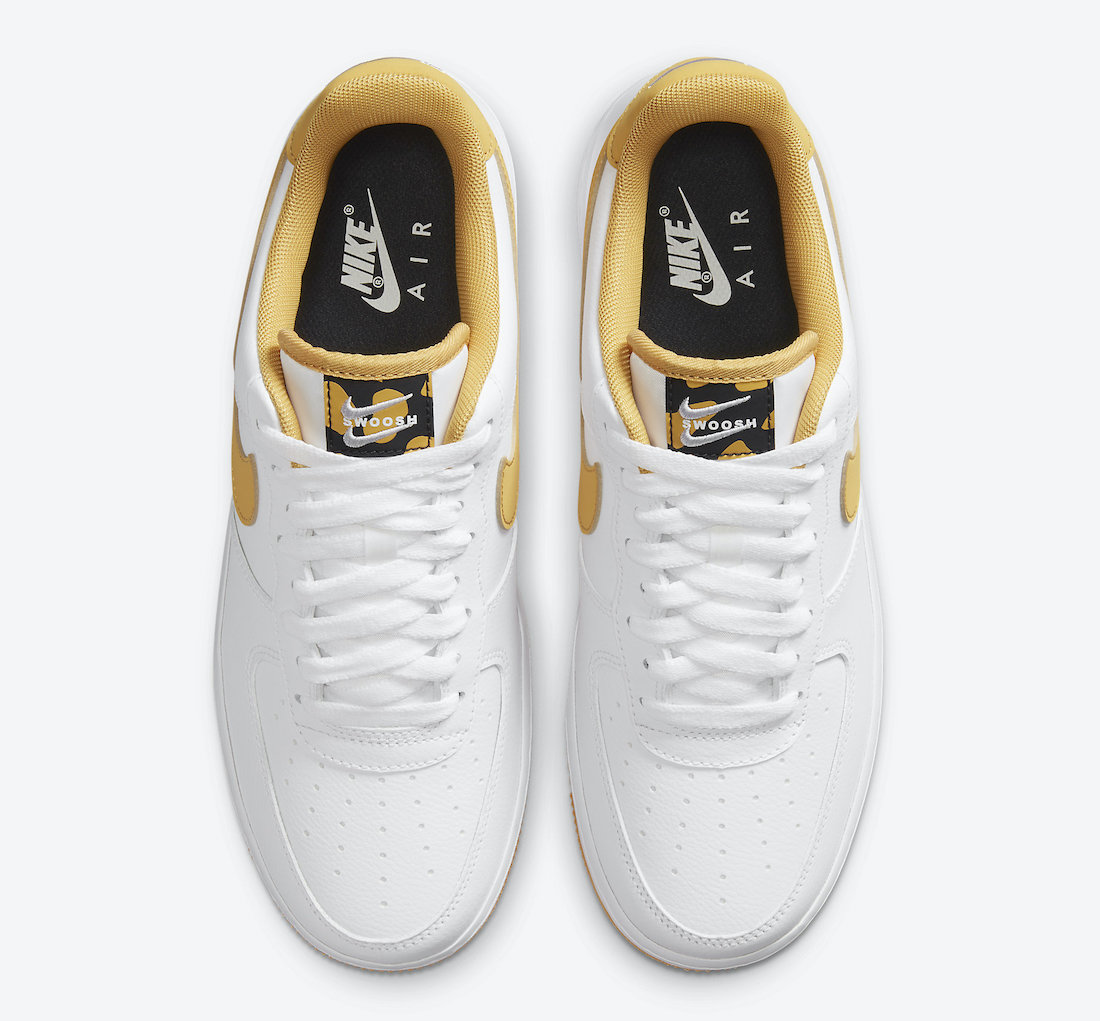 Nike Air Force 1 Low White Wheat Gum CT2300-100 Release Date - SBD