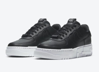 Nike Air Force 1 Pixel Black White CK6649-001 Release Date
