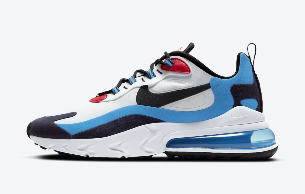 air max 270 react red and blue