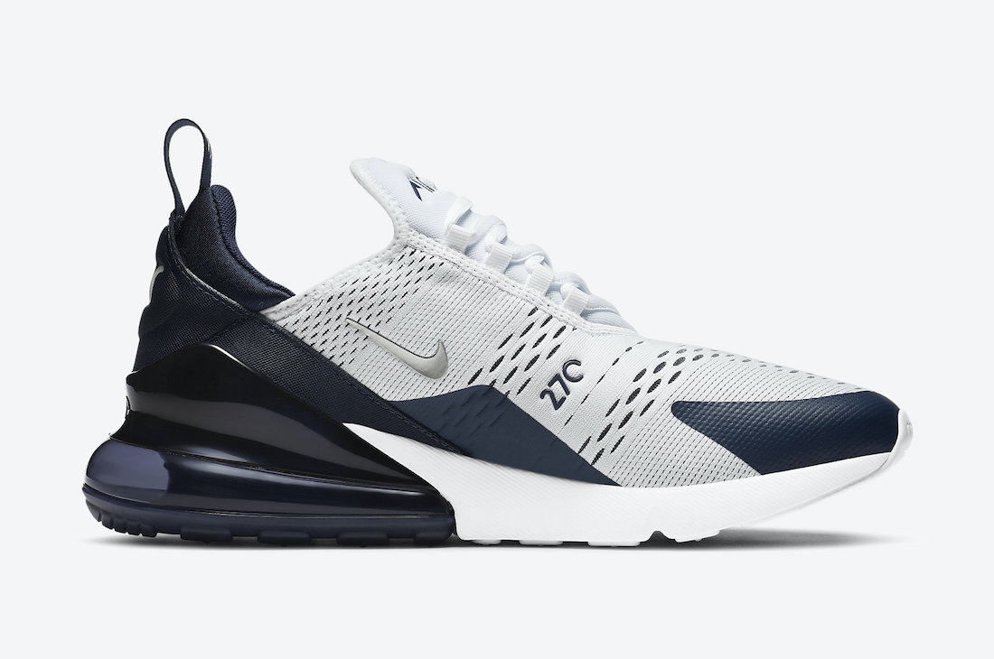 Nike Air Max 270 White Midnight Navy DH0613-100 Release Date
