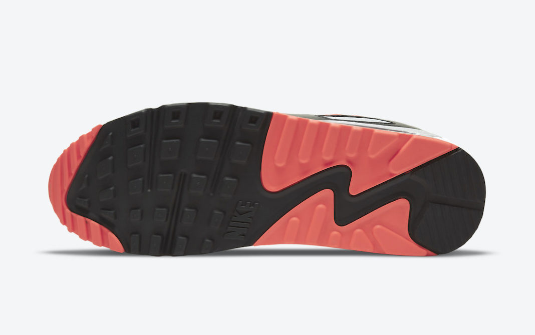 nike air max 90 black radiant red