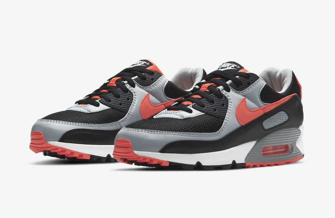 Nike Air Max 90 Black Radiant Red CZ4222-001 Release Date - SBD
